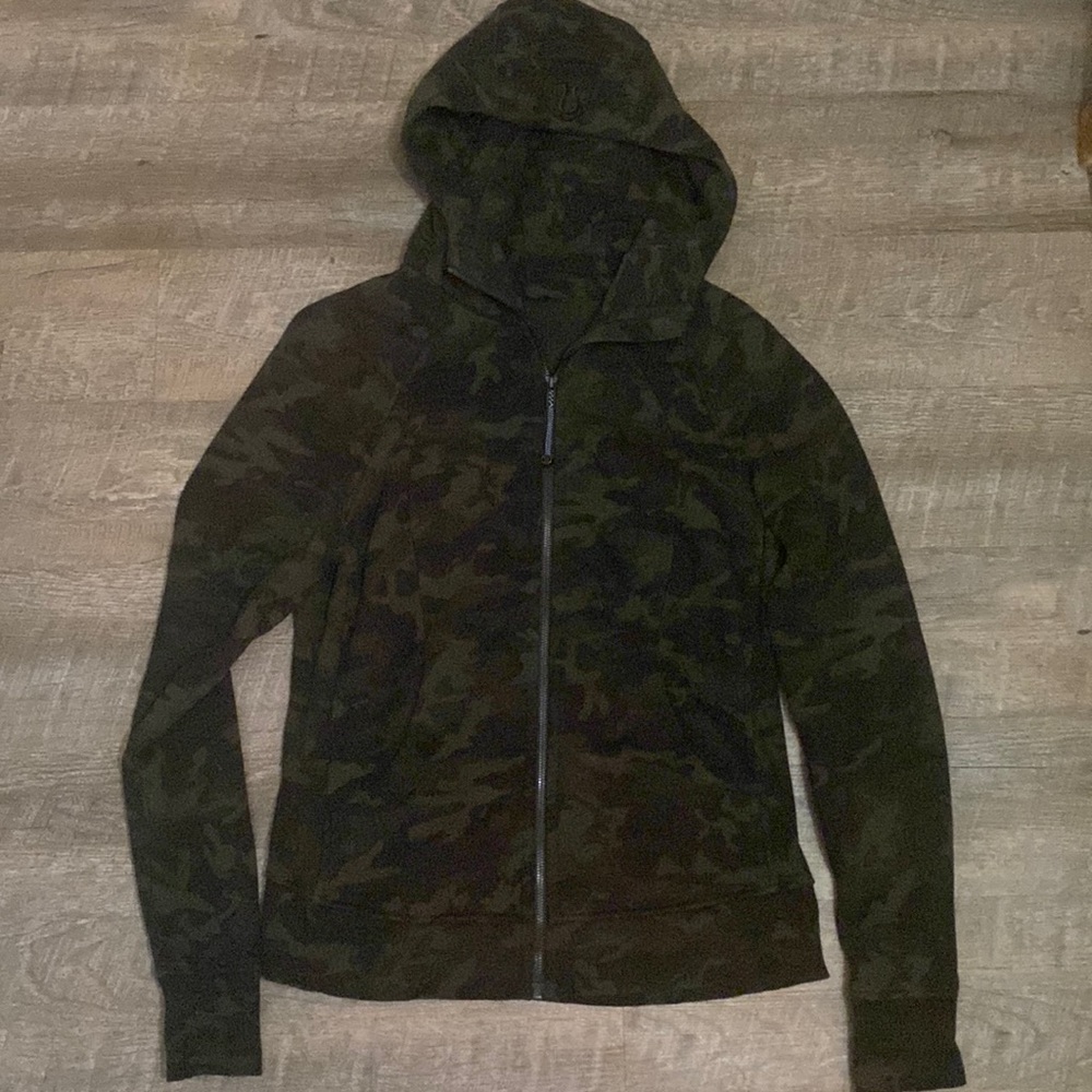 💚Camo Scuba Hoodie 10💚